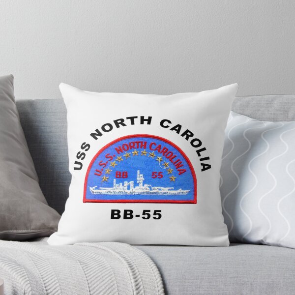 Item preview, USS North Carolina (BB-55) Crest designed and sold by Nikki SpaceStuffPlus.