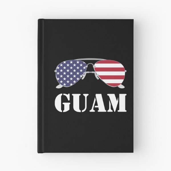 Item preview, Guam American Flag Sunglasses Patriotic designed and sold by Gold Wings Tees.