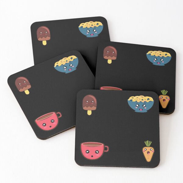 Item preview, Four Kawaii Style Cute Food designed and sold by Designs24U.