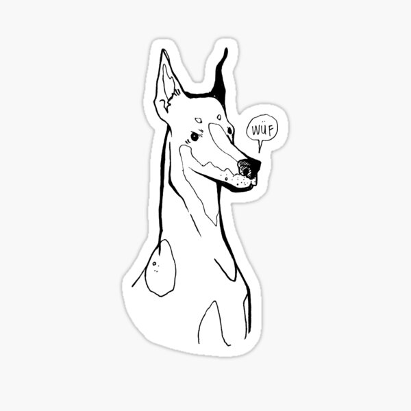 wüf Sticker