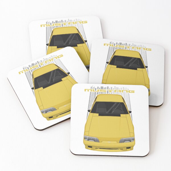 Item preview, Mustang 1987 to 1993 Fox - Yellow designed and sold by V8social.