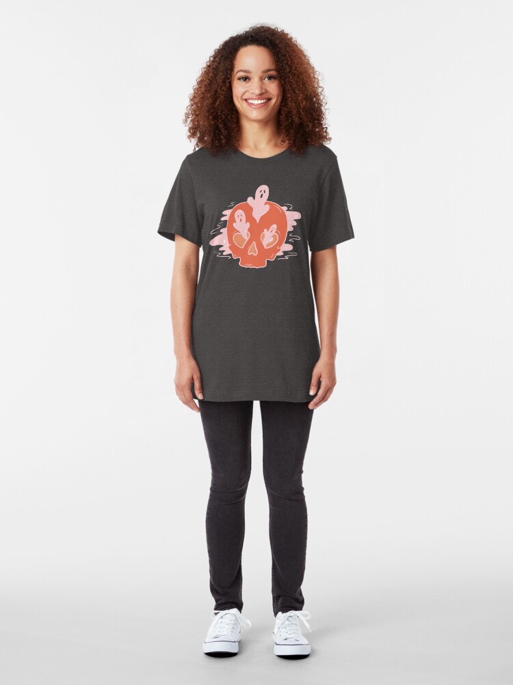 Alternate view of Spooks and Skull Slim Fit T-Shirt