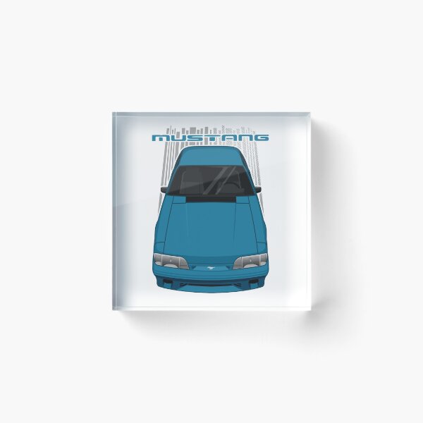 Item preview, Mustang 1987 to 1993 Fox - Teal designed and sold by V8social.