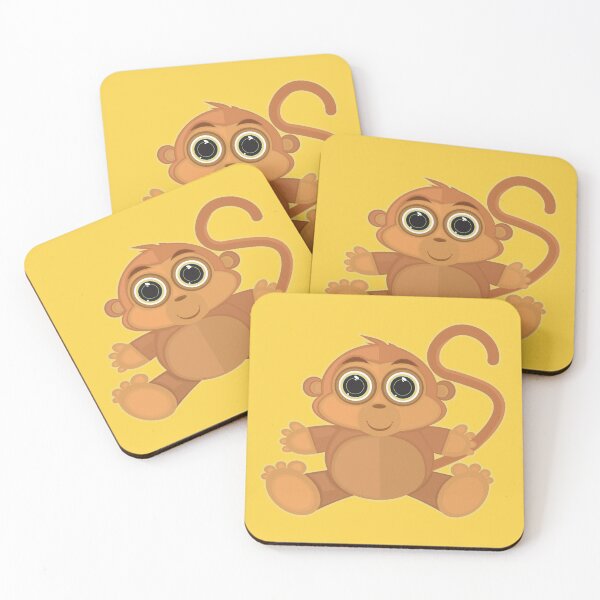 Item preview, Monkey - Yellow designed and sold by Adamzworld.