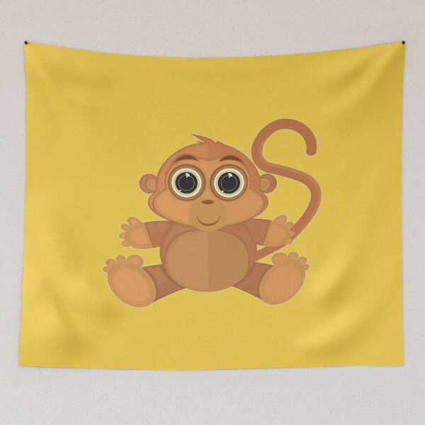 Item preview, Monkey - Yellow designed and sold by Adamzworld.