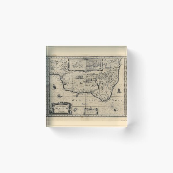 Item preview, Accuratissima Brasiliæ Tabula (1630) designed and sold by allhistory.