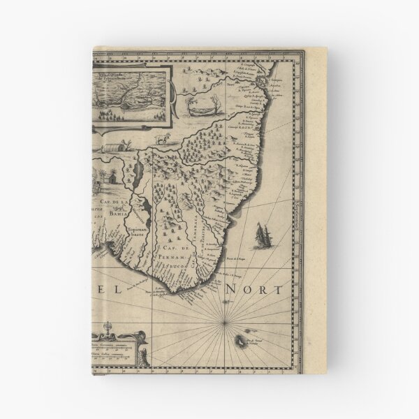 Item preview, Accuratissima Brasiliæ Tabula (1630) designed and sold by allhistory.