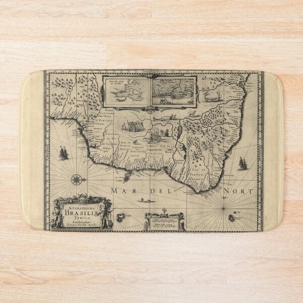 Item preview, Accuratissima Brasiliæ Tabula (1630) designed and sold by allhistory.