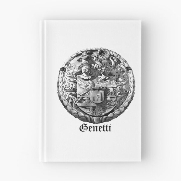Item preview, Genetti Coat-of-Arms with Surname designed and sold by Genetti Family Shop.