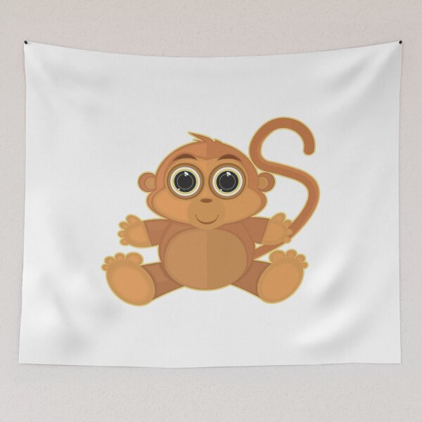 Item preview, Monkey - White designed and sold by Adamzworld.