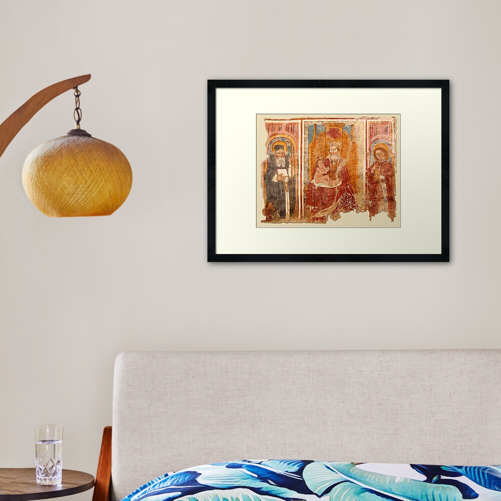 Madonna with Child Framed Art Print