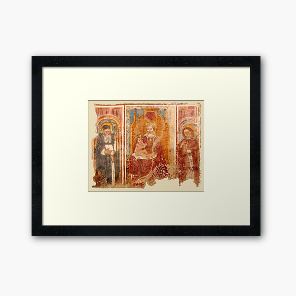Madonna with Child Framed Art Print