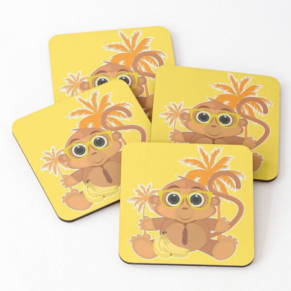 Item preview, Monkey Nerd - Yellow designed and sold by Adamzworld.