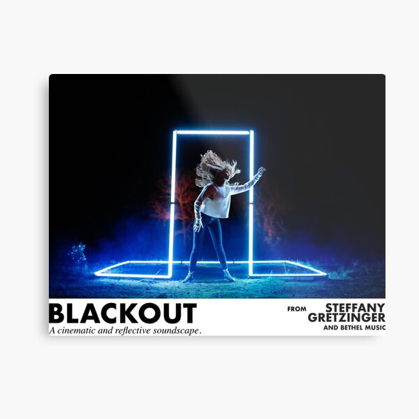 Blackout - Steffany Gretzinger Metal Print