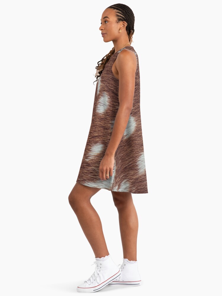 Deer Skin Deer A-Line Dress - Redbubble