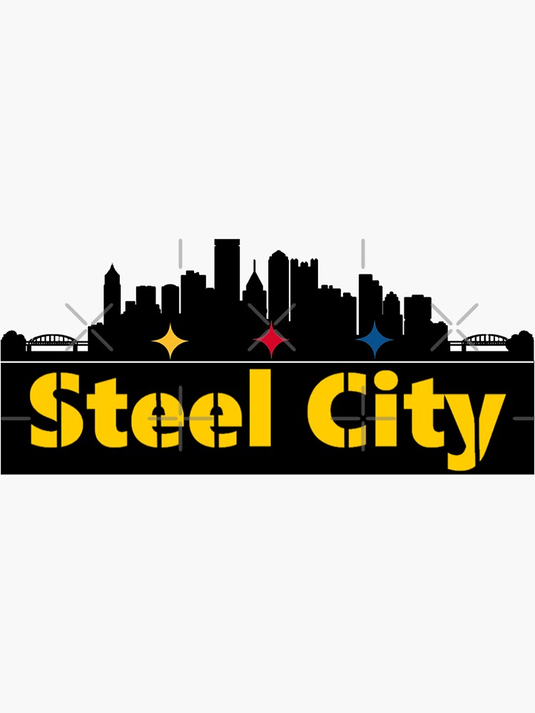 "Steel City" Sticker for Sale by jn456 Redbubble
