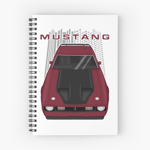 Item preview, Mustang Mach 1 1971 to 1972 - Maroon designed and sold by V8social.
