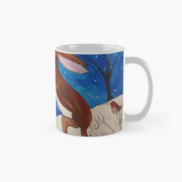 Item preview, Hares Boxing in the Snow and Sweet Little Robin designed and sold by Casimirasart.