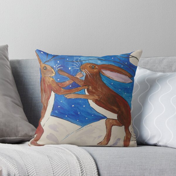 Item preview, Hares Boxing in the Snow and Sweet Little Robin designed and sold by Casimirasart.