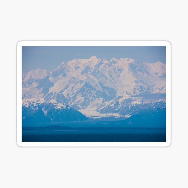 Mount Saint Elias Alaska Sticker