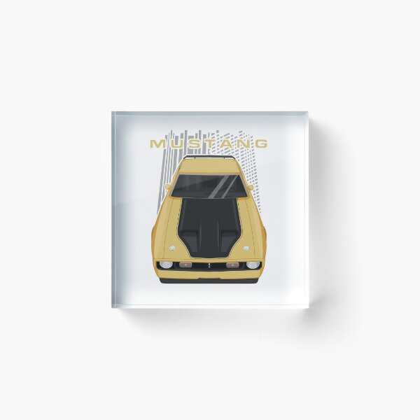 Item preview, Mustang Mach 1 1971 to 1972 - Yellow designed and sold by V8social.