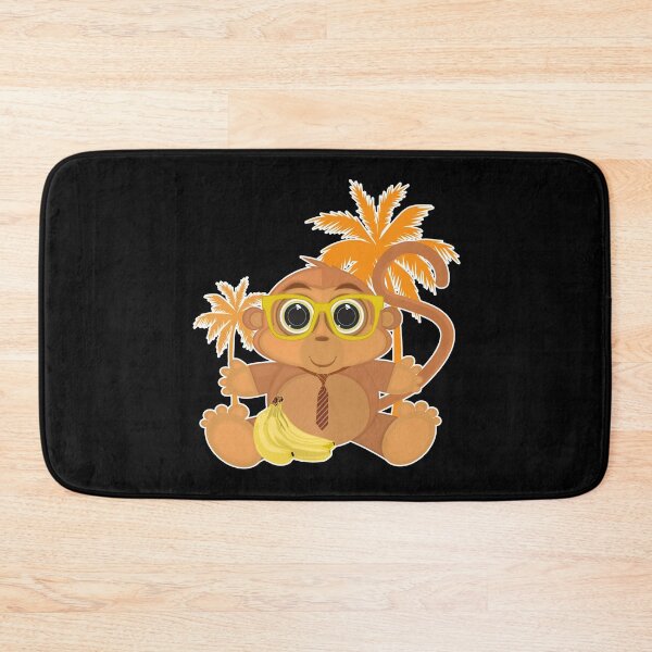 Item preview, Monkey Nerd - Black designed and sold by Adamzworld.
