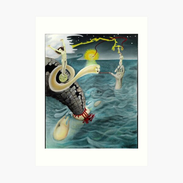 Fall of Horizon Art Print