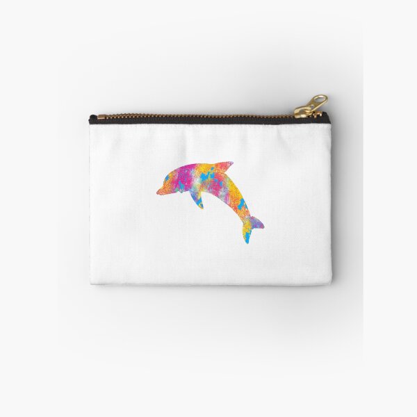 Item preview, Colorful Dolphin Streetwear Graffiti Hand Drawn print designed and sold by phoxydesign.