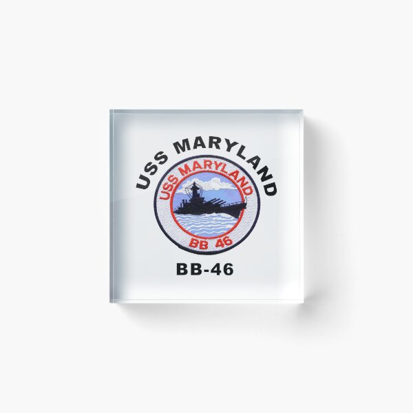 Item preview, USS Maryland BB-46 Patch designed and sold by Nikki SpaceStuffPlus.