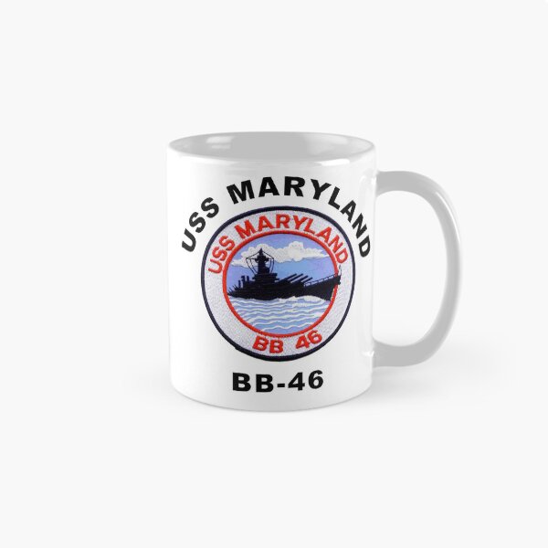 Item preview, USS Maryland BB-46 Patch designed and sold by Nikki SpaceStuffPlus.
