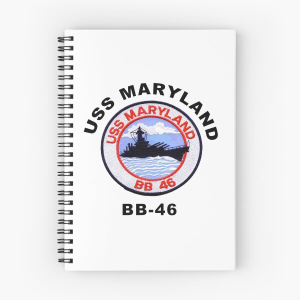 Item preview, USS Maryland BB-46 Patch designed and sold by Nikki SpaceStuffPlus.