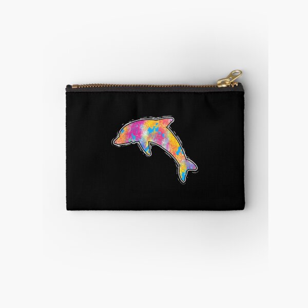 Item preview, Colorful Dolphin Streetwear Graffiti Hand Drawn print designed and sold by phoxydesign.