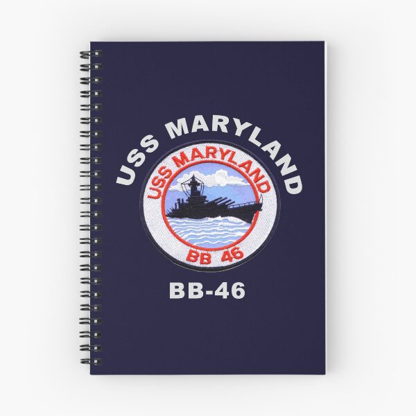 Item preview, USS Maryland Patch for Dark Colors designed and sold by Nikki SpaceStuffPlus.