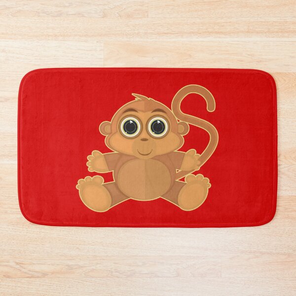 Item preview, Monkey - Red designed and sold by Adamzworld.