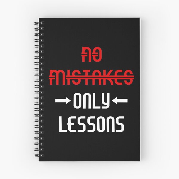 Item preview, No Mistakes Only Lessons designed and sold by 4wordsmovement.