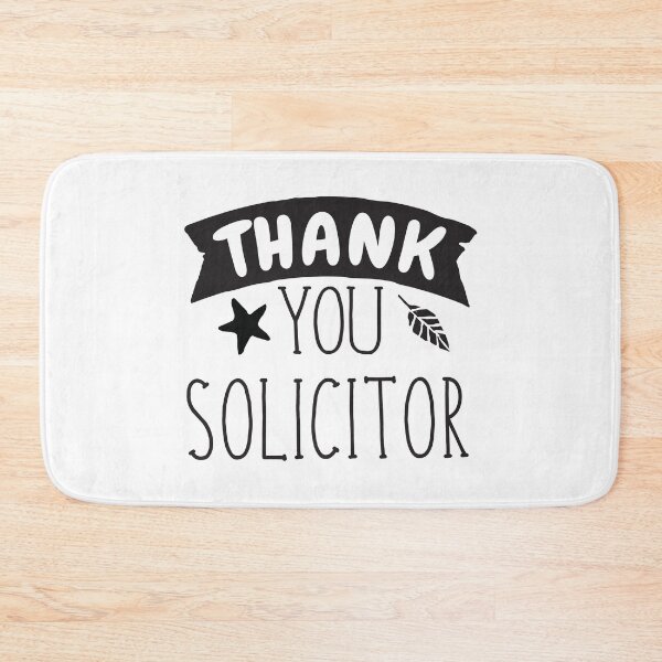 Item preview, Thank you SOLICITOR! gift present for solicitors designed and sold by jazzydevil.