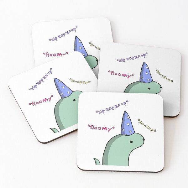 Magic Snek - Tiny Snek Comics Coasters (Set of 4)