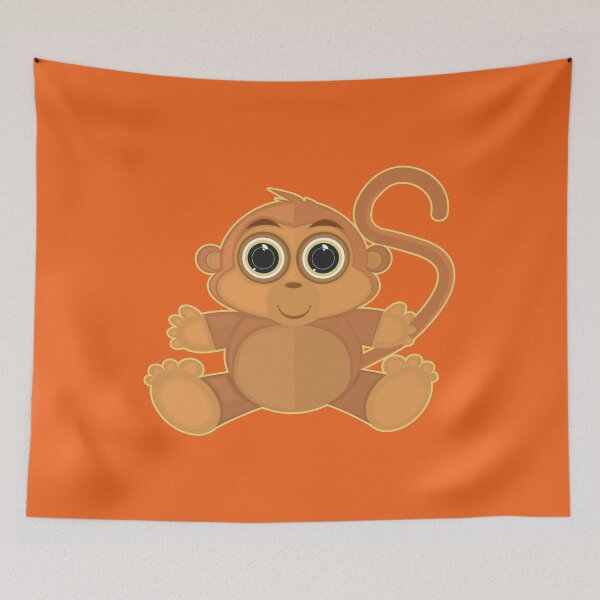 Item preview, Monkey - Orange designed and sold by Adamzworld.