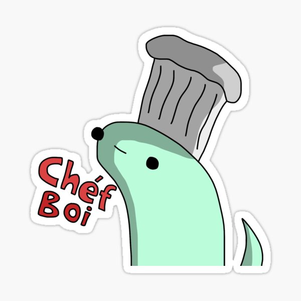 Classic Tiny Chef Sticker