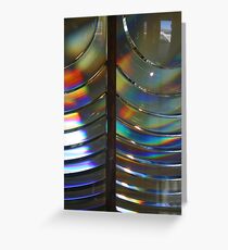 THIRD ORDER FRESNEL LENS Greeting Card