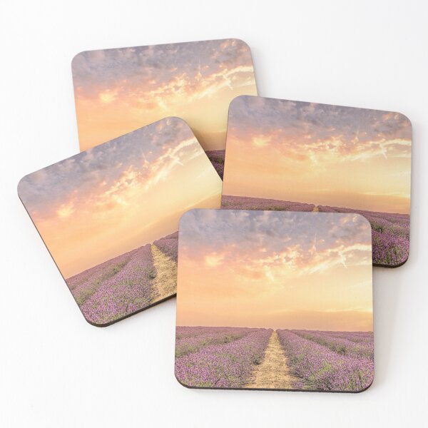 Item preview, LAVENDER FIELDS SUNSET designed and sold by lindaully.