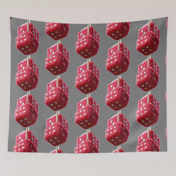Item preview, Red Fuzzy Dice designed and sold by Frankie Cat Photography.