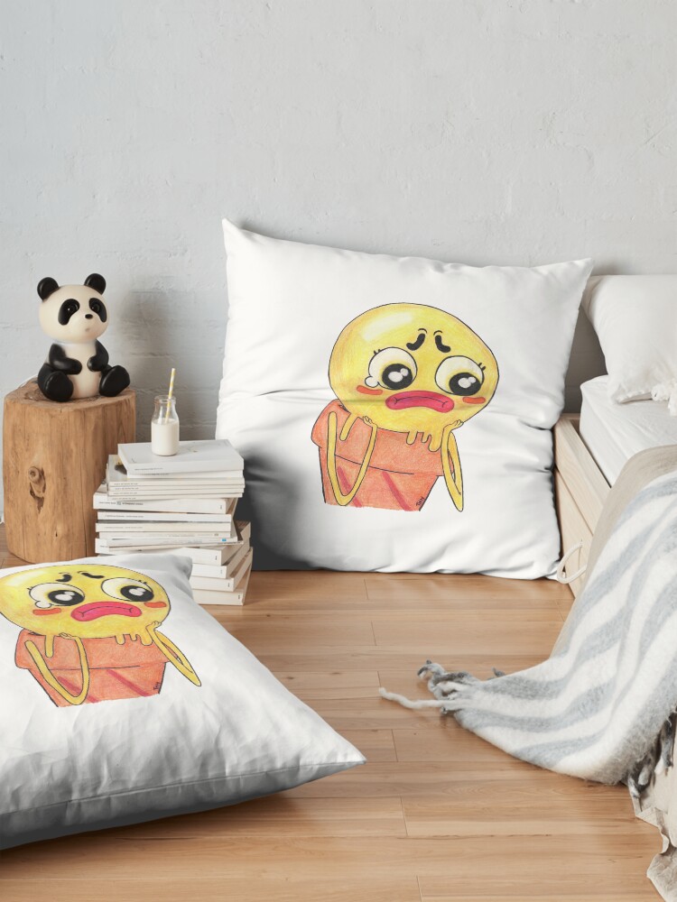 Alternate view of Sad Sarah the amazing world of gumball Floor Pillow