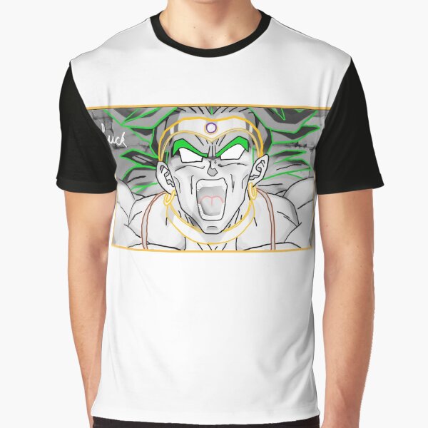 Lssj Broly Artsy Graphic T-Shirt