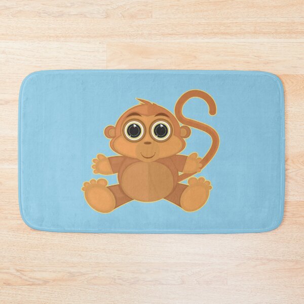 Item preview, Monkey - Baby Blue designed and sold by Adamzworld.
