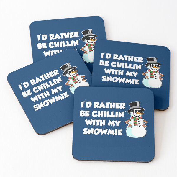 Item preview, Rather Be Chillin With My Snowmie Snowman designed and sold by jaycartoonist.