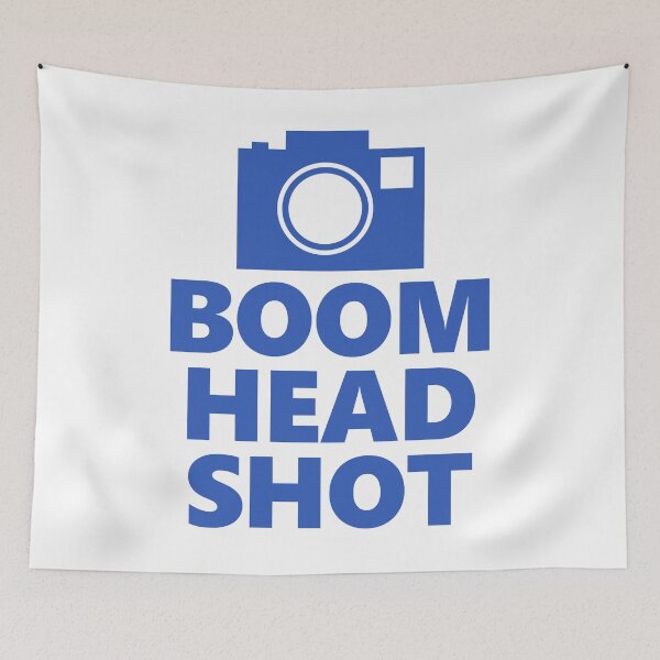 Item preview, Boom Head Shot designed and sold by derpfudge.
