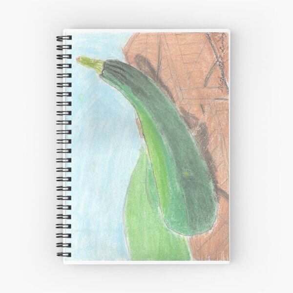 Item preview, Farm Stand: Zucchini [Chalk Pastel] designed and sold by Nathaniel E. Dearing.