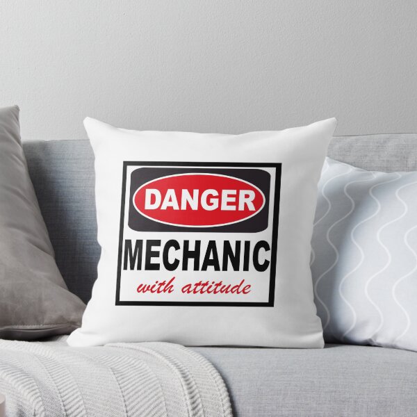 Item preview, danger mechanic with attitude designed and sold by creativecm.