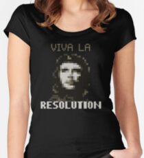 VIVA LA RESOLUTION Women's Fitted Scoop T-Shirt